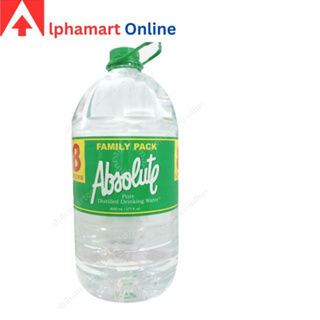 Absolute Distilled Drinking Water (1.5L x 12 bottles)