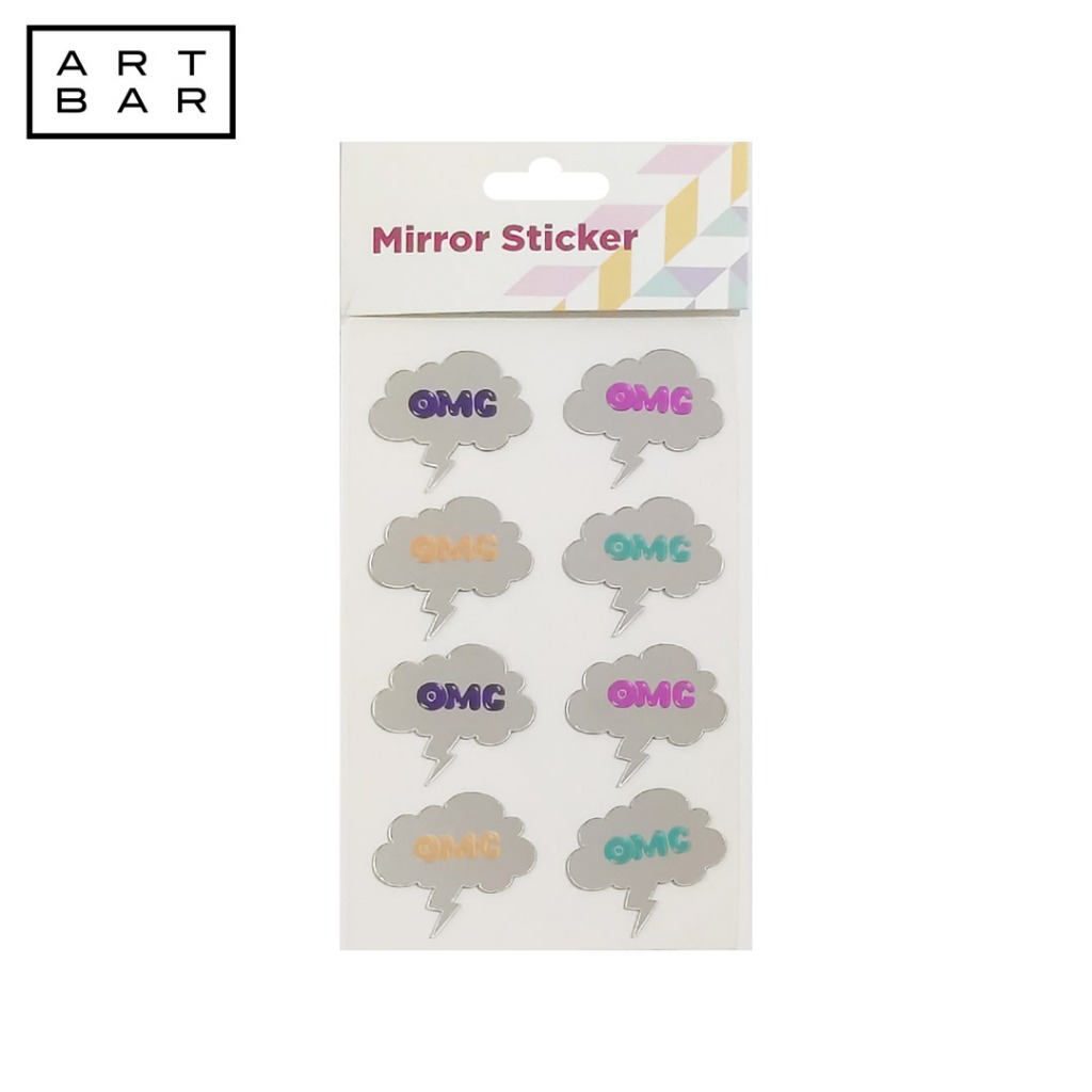 Mirror Sticker Zh-Jms036 Omg - Art Bar | Shopee Philippines