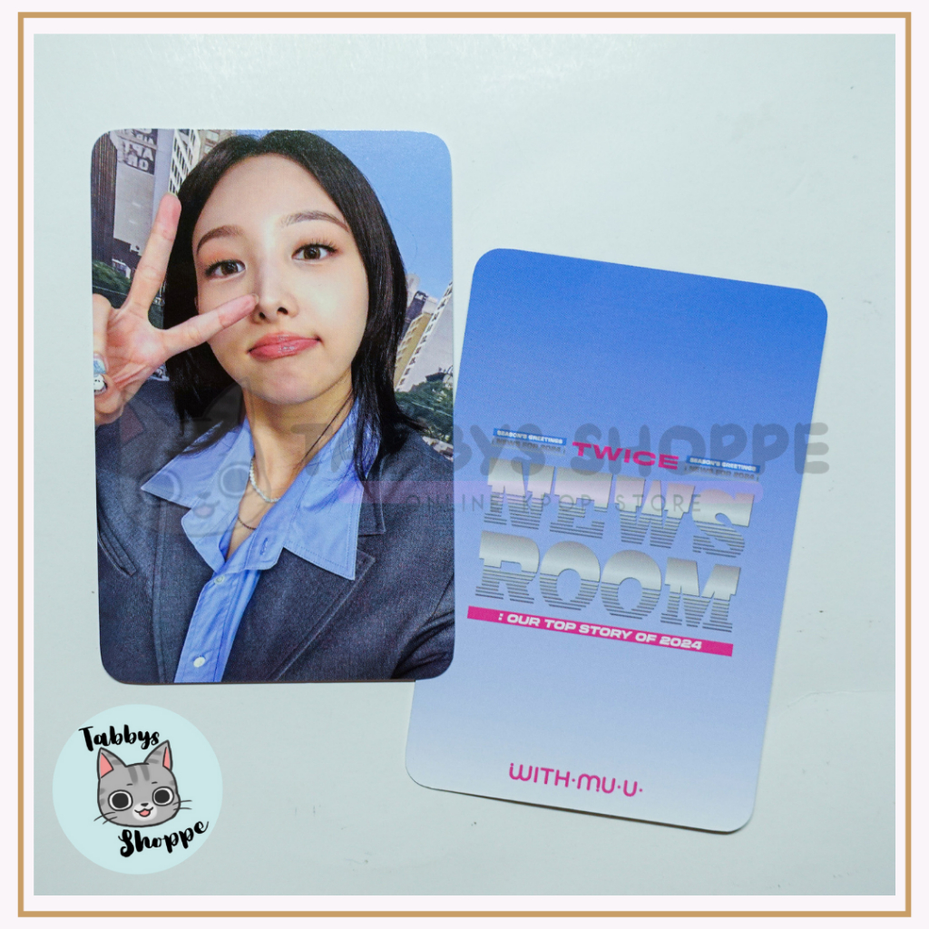 [ONHAND] TWICE 2024 Season's Greetings - TWICE NEWS ROOM WITHMUU POB ...