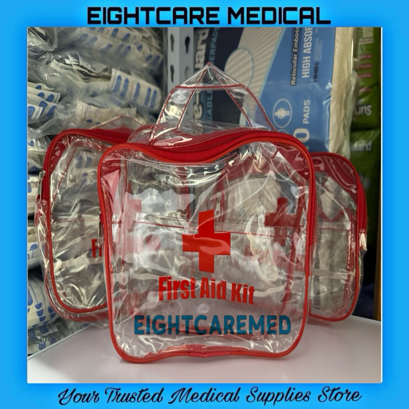 First Aid Kit Pouch Transparent Small | Shopee Philippines
