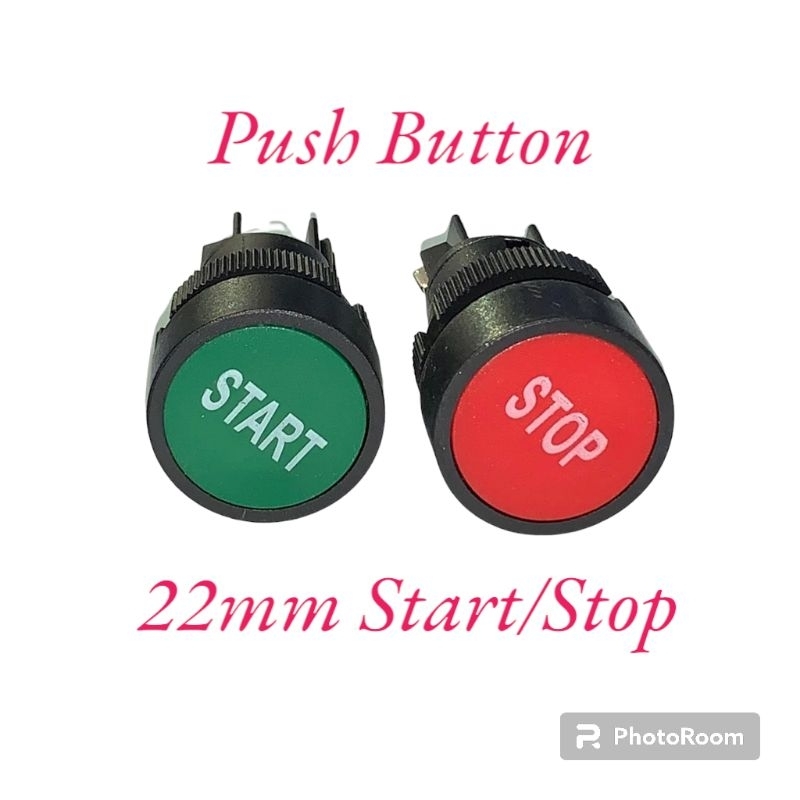 PUSH BUTTON 22MM START & STOP | Shopee Philippines