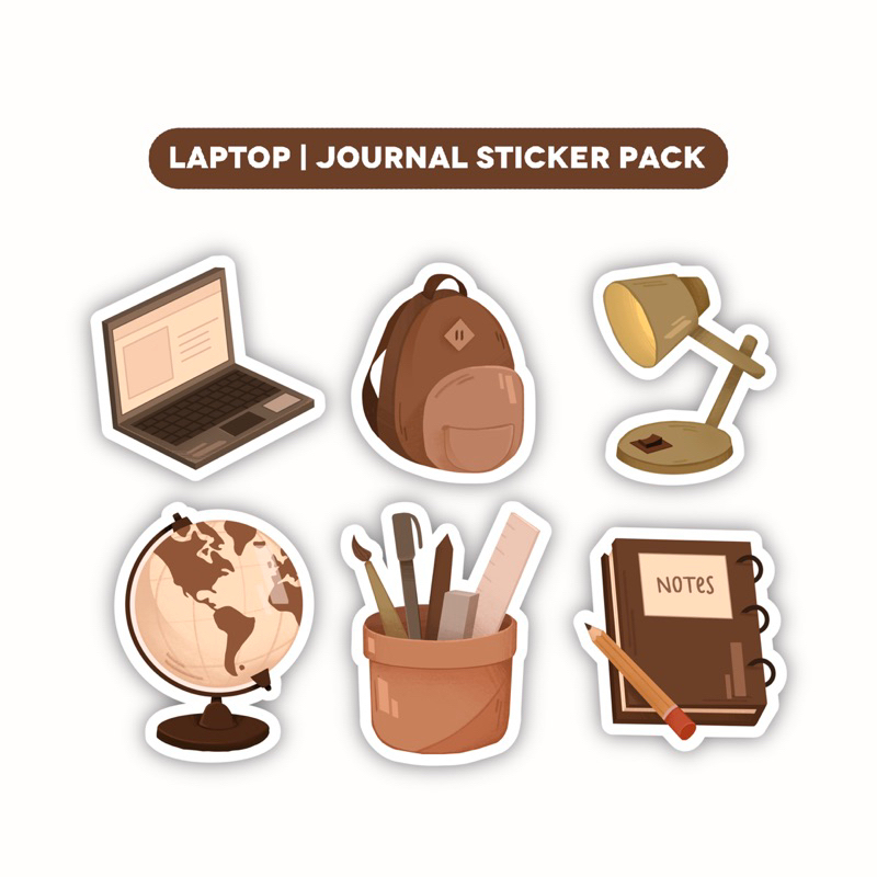 Studies Sticker Pack | 6 PCS | Shopee Philippines