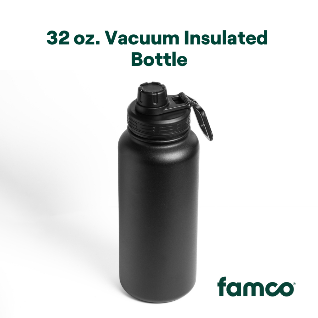 Famco Vacuum Insulated Tumbler 24/32oz, Double Walled Stainless, Hot ...