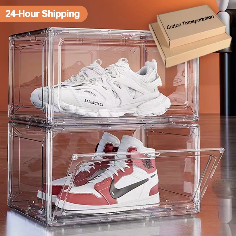 Acrylic hot sale shoe organizer