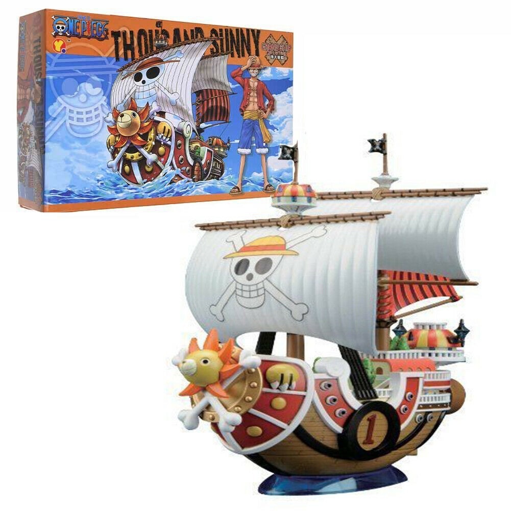 MODEL SHIP ONE PIECE THOUNSAND SUNNY #01 (box art) | Shopee Philippines