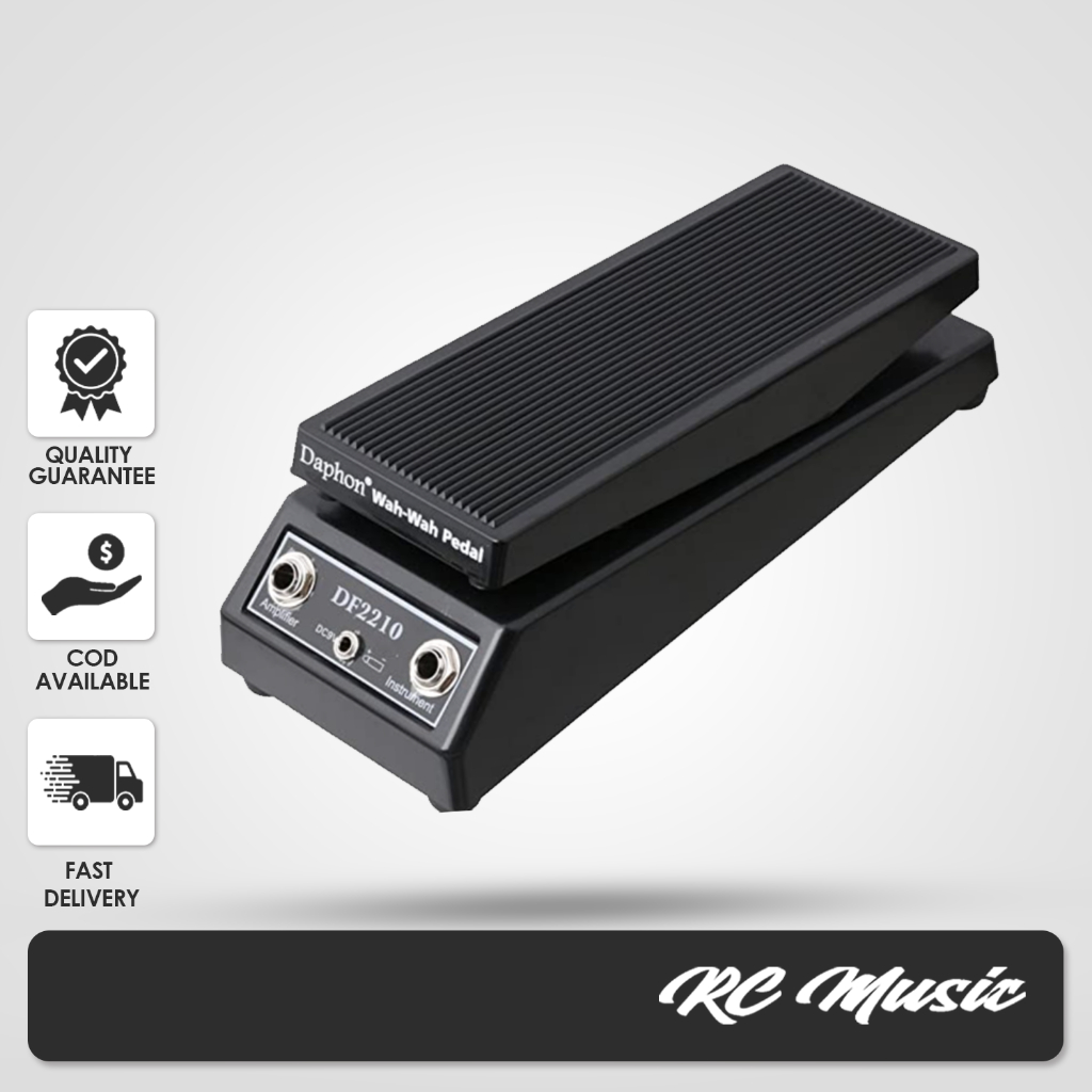 RC Music Daphon Classic Wah Pedal DF2210 Electric Guitar Wah Pedal For