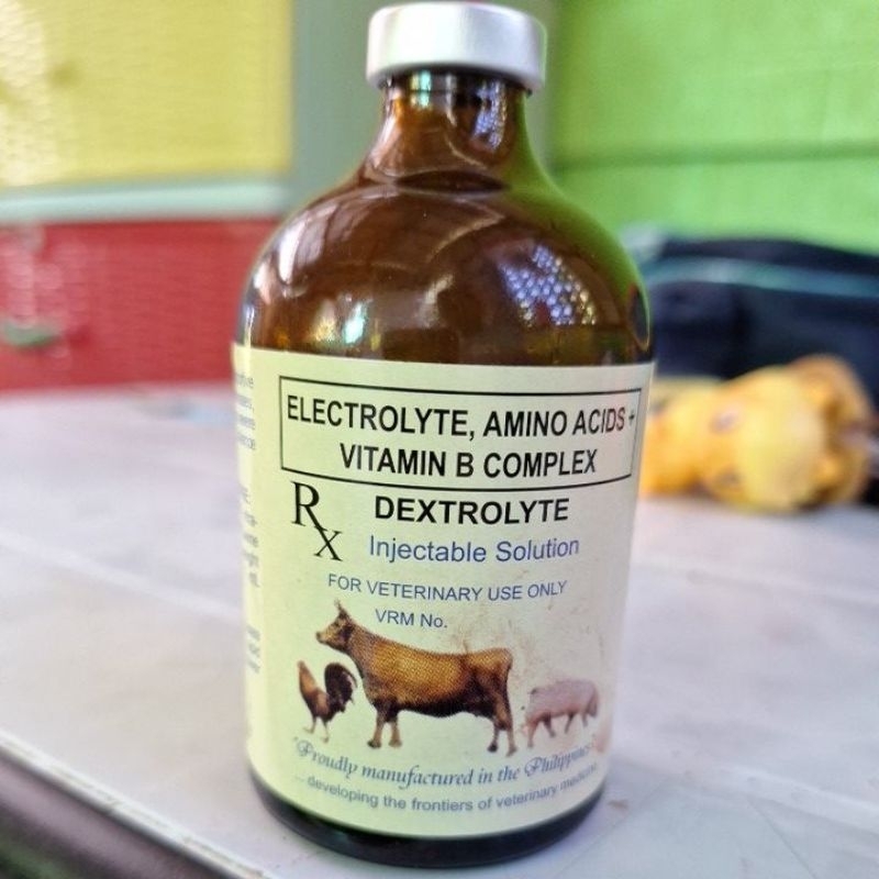 Dextrolyte 100ml (Electrolyte, Amino Acids+Vitamin B Complex) Shopee