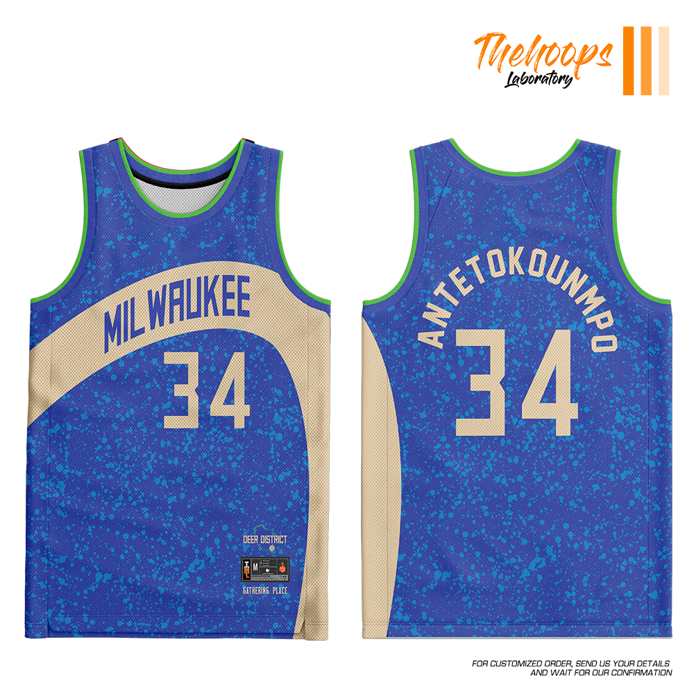 THL X NBA Milwaukee Bucks Jersey City Edition 2024 Basketball