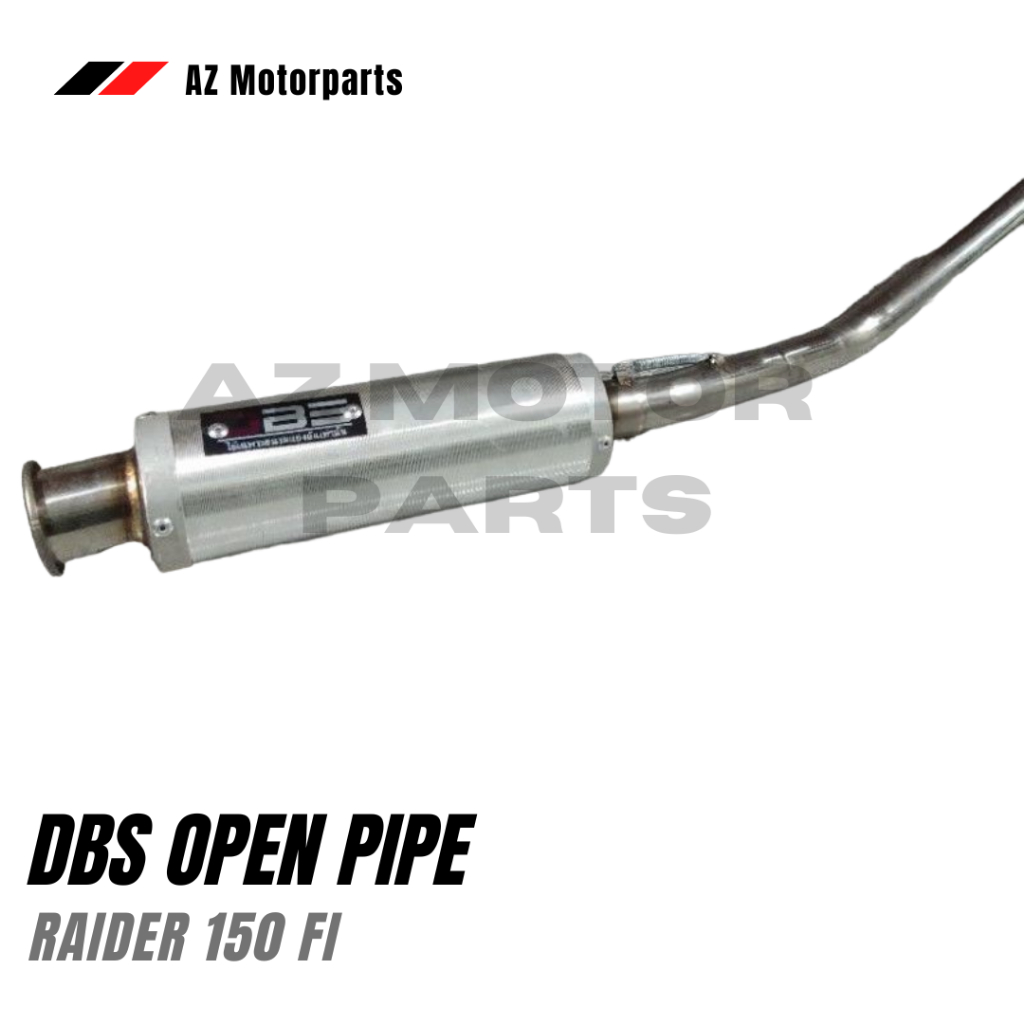 DBS Open Pipe for RAIDER 150 Fi | Shopee Philippines