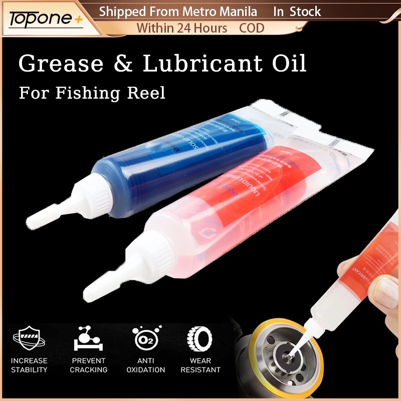 Grease and Lubricant Oil Set For Fishing Reel Bearing Baitcasting ...