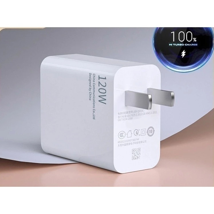 120W USB CHARGER fast charging power adapter 6a typec cable | Shopee ...