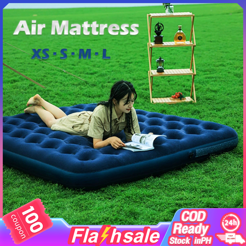 Bestway Inflatable air bed with Pump Inflatable Single Person Air Bed With Free Electric Air