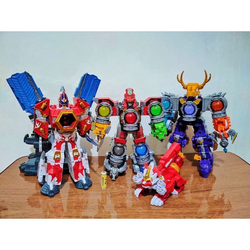 BANDAI'S Uchu Sentai Kyuranger's DX Mecha set | Shopee Philippines