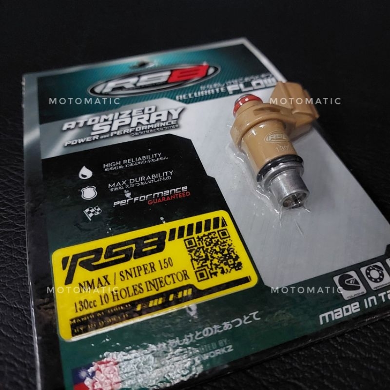 SNIPER 150 - V1 / NMAX - V1 | RS8 Injector ( 130 / 150 / 10holes ...