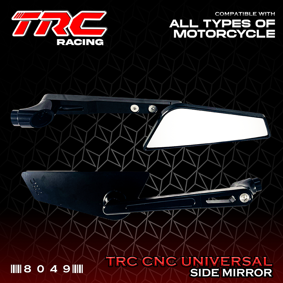 TRC Racing CNC Side Mirror Stem Mount Universal LTO APPROVED 8049