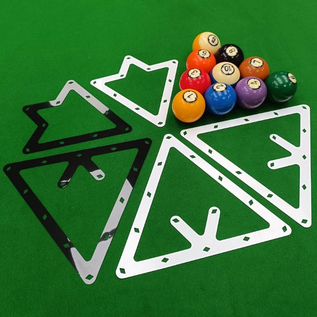 Billiard Swingball Stickers / Triangle Rack Sheets For Billiard ...