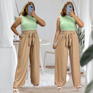 SAM RETRO PANTS PLUS SIZE L-3XL BY LOCAL FASHION | Shopee Philippines