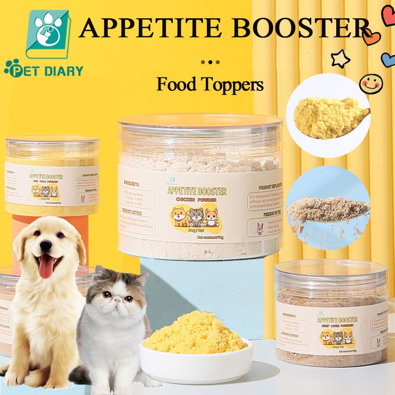 70g/100g Appetite Booster for Dog and Cat Food Toppers for Picky Eaters