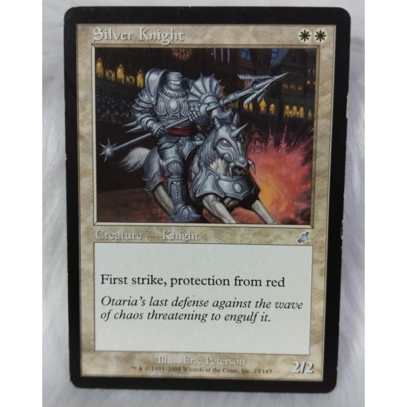 Silver Knight - Scourge | Shopee Philippines