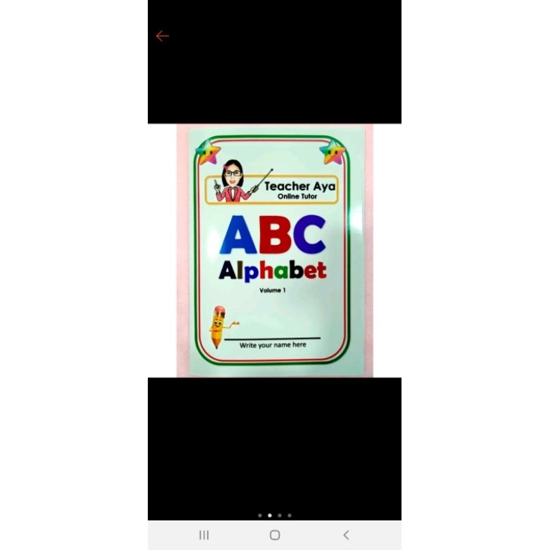 alphabet and abakada booklet | Shopee Philippines