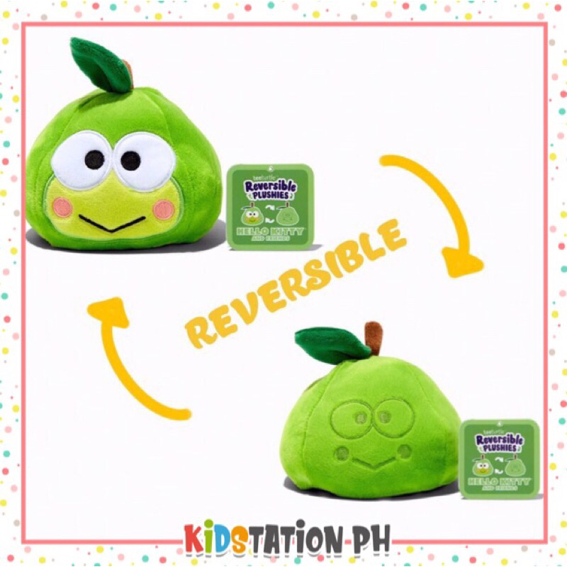 Teeturtle x Hello Kitty & Friends Reversible Kerokeroppi | Shopee ...