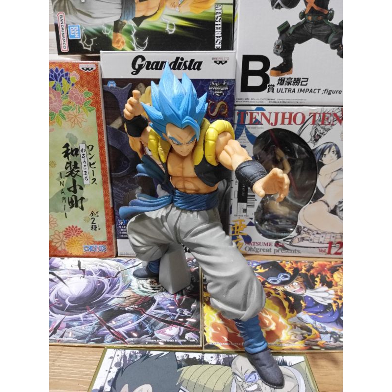 Figurine Rare Gogeta Dragon Ball Super - Ichiban Kuji 2019 - Édition Limitée Du Japon - Neuf Sous Blister