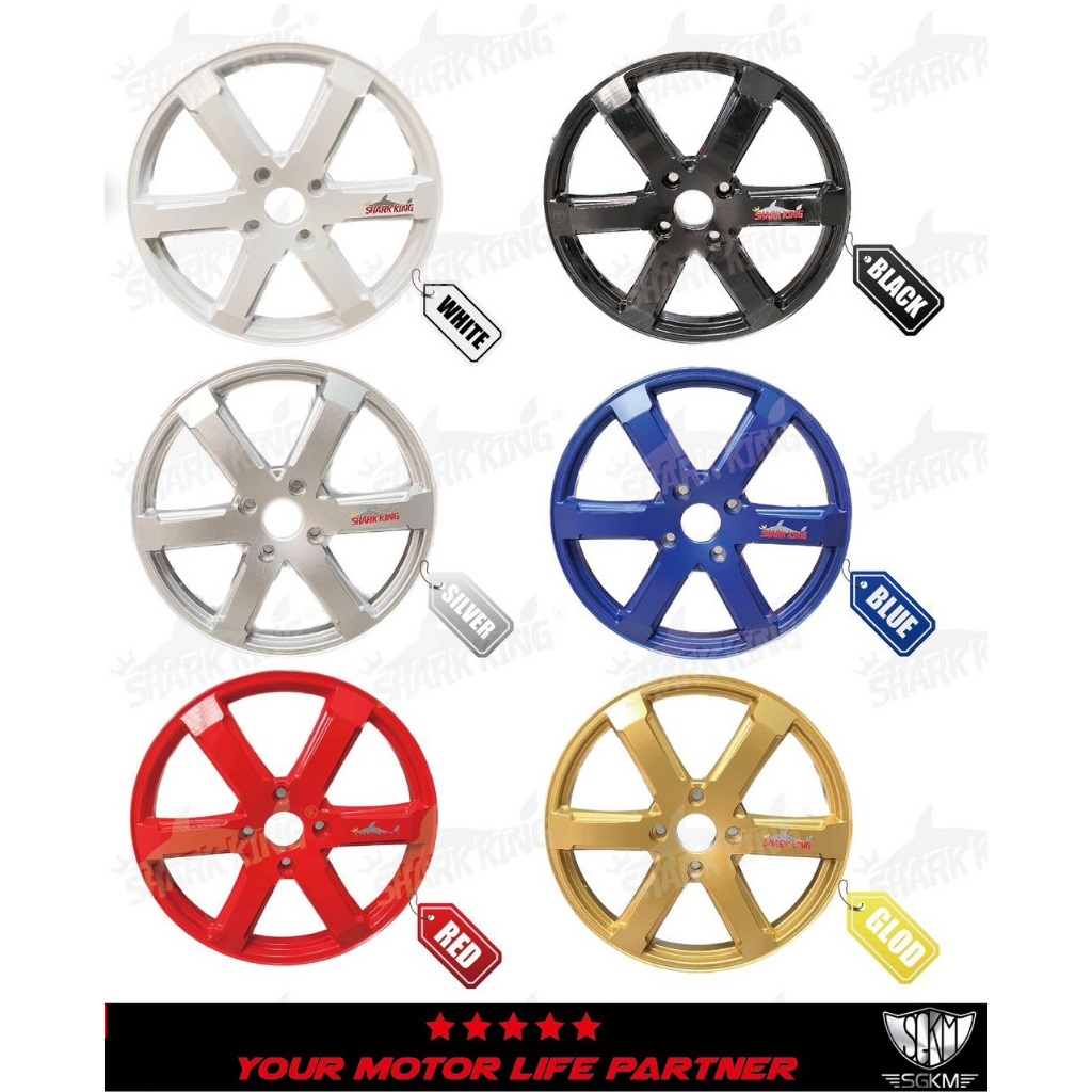 {COD} Shark King Side Wheel Mags (GB-998) For Tricycle | Shopee Philippines
