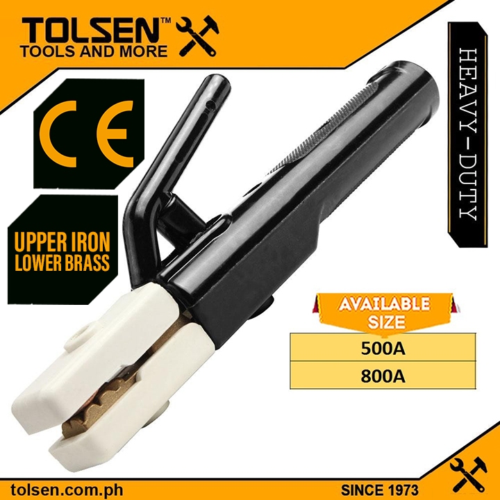 Tolsen Electrode Holder (500AMP - 800AMP) For Welding Machine | Shopee ...