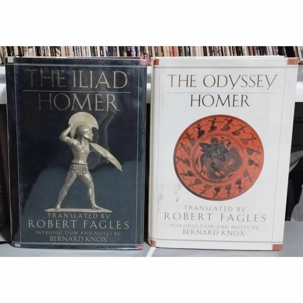 The Odyssey & The Iliad of Homer translated by Robert Fagles (hardbound 