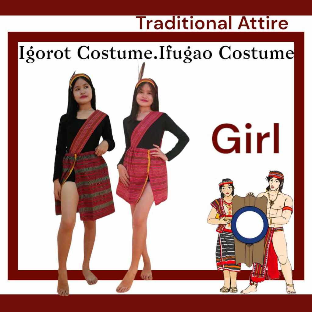 Dp LACAOFACTORY2 ETHNIC ATTIRE IGOROT IFUGAO COSTUMES FOR KIDS AND ADULT