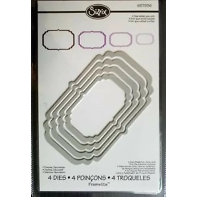 Sizzix Framelits Die - Frames Decorative #657936 | Shopee Philippines