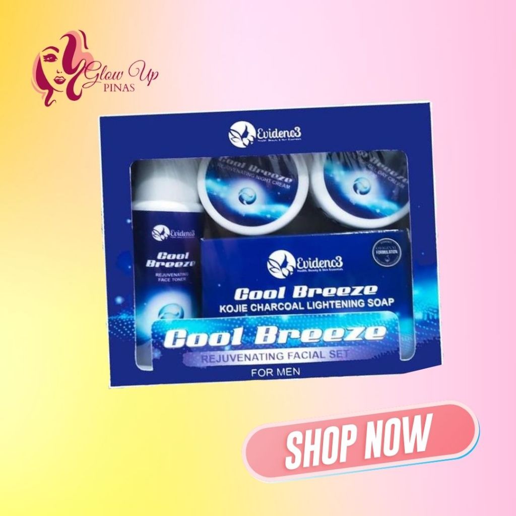 Original And Authentic Cool Breeze Rejuvenating Set For Men Shopee