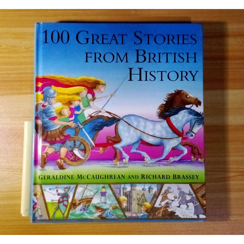(Pre-Loved) 100 Great Stories From British History by Geraldine