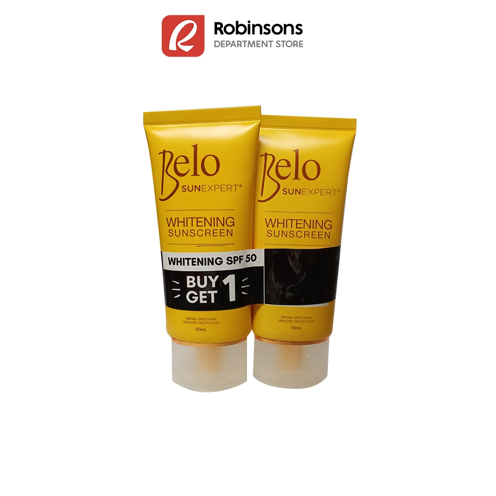 (Buy 1 Take 1) Belo SunExpert Whitening Sunscreen SPF50 50ml Bundle ...