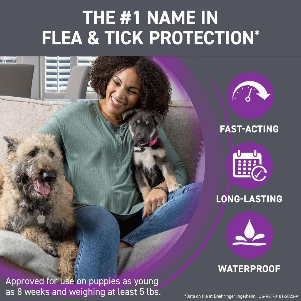 FRONTLINE Plus Anti Ticks and Fleas Control for Dogs and Cats 3 ...