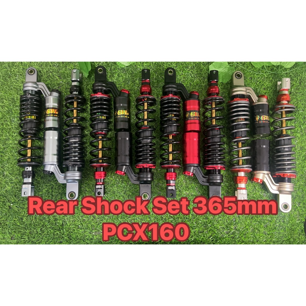 {GCF} #8998 Rear Shock Set (365mm)- Honda PCX160 | Shopee Philippines