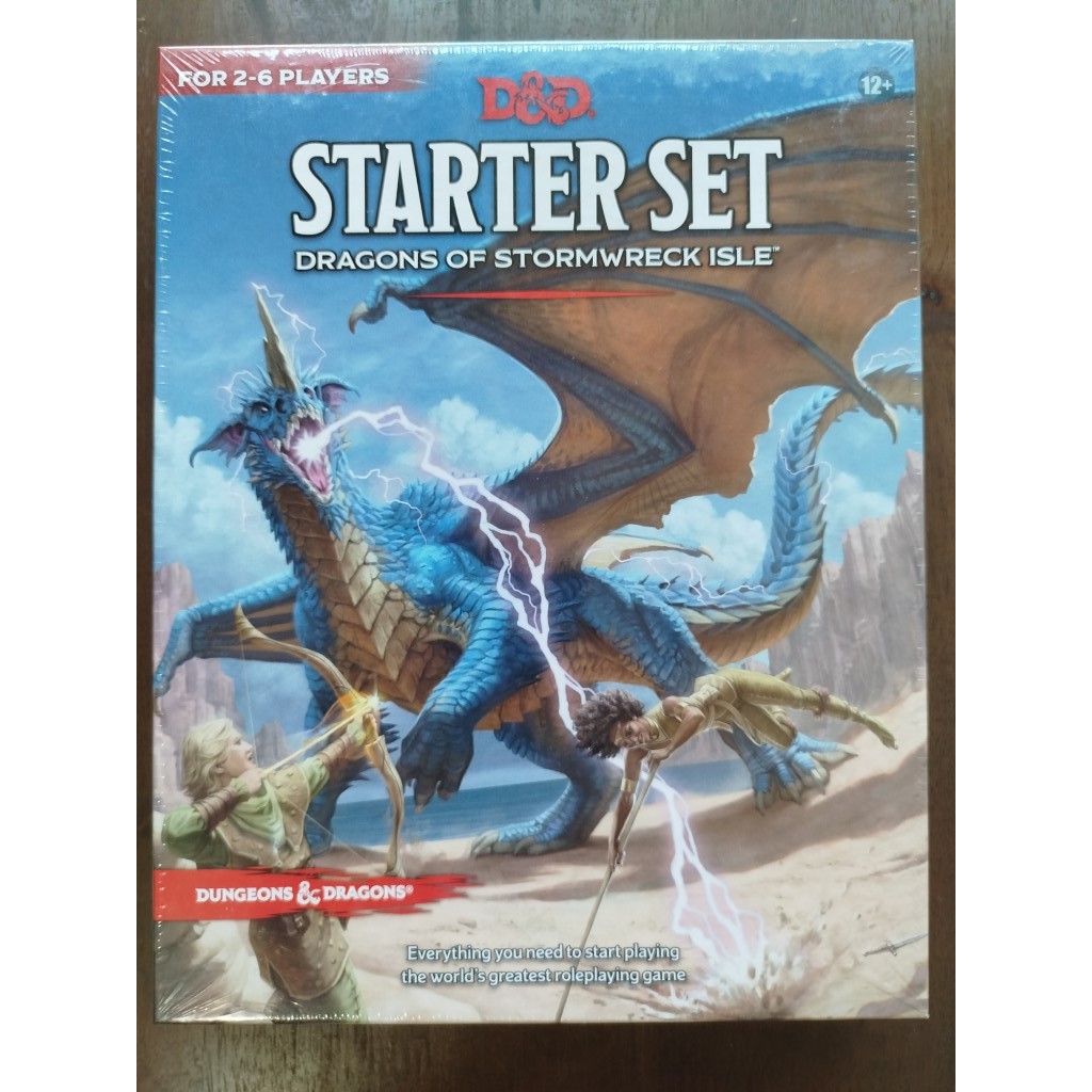 Dungeons and Dragons Starter Set: Dragons of Stormwreck Isle [2nd Hand ...