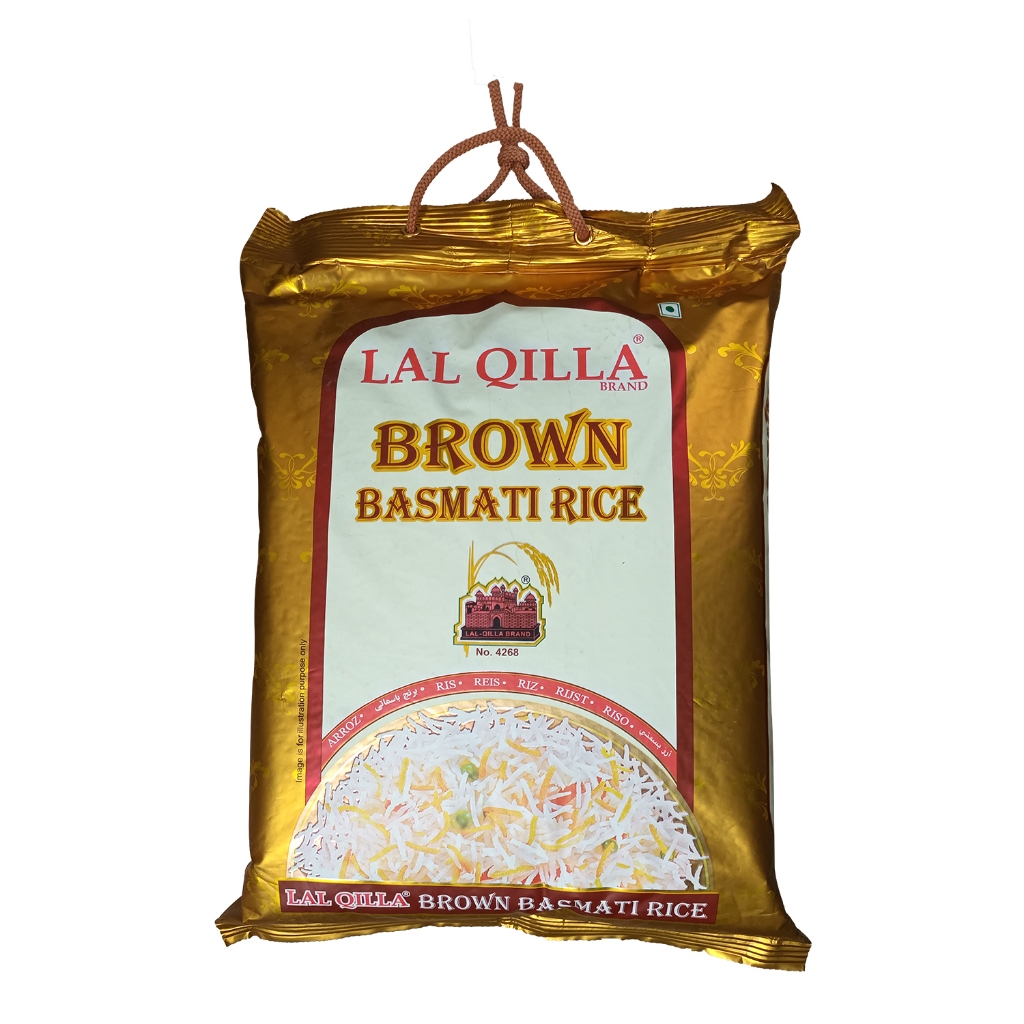 5kg Lal Qilla Brown Basmati Rice (quick cooking brown rice) Made in ...