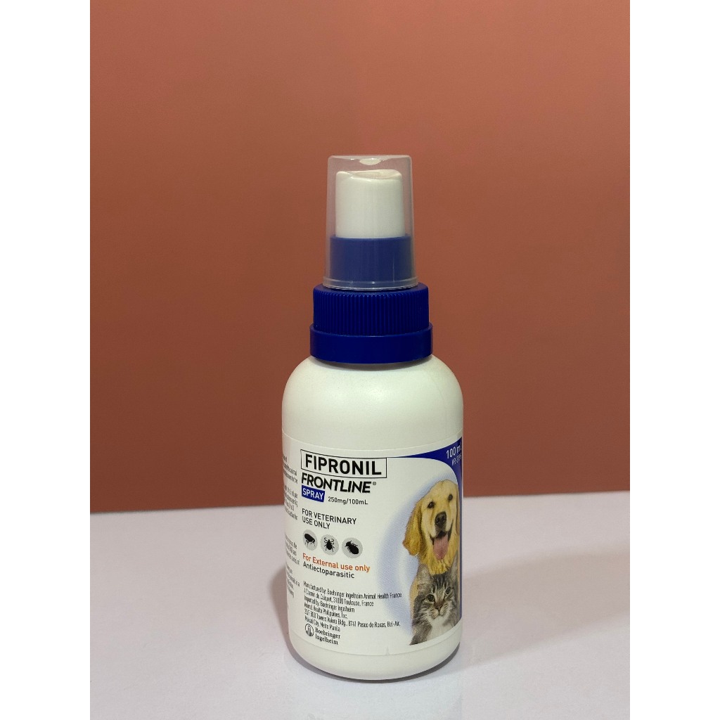 Frontline Spray 100 ml (For Tick,Flea & Mites) Shopee Philippines