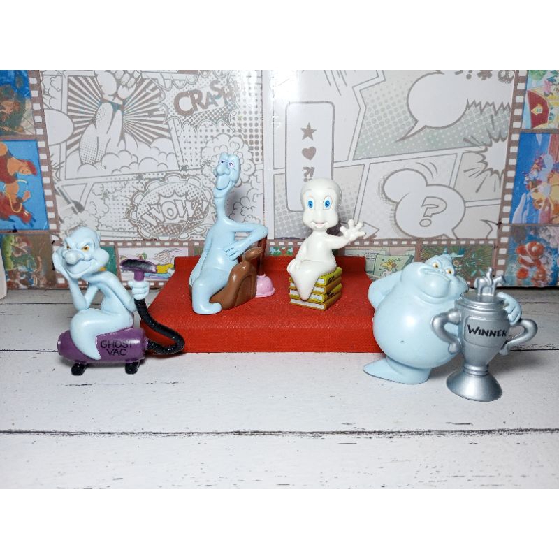 Vintage Casper and The Gang Figure Set | Shopee Philippines