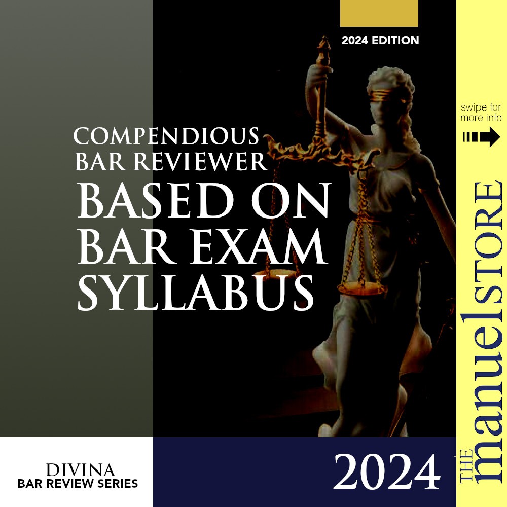 Compendious (2024) Bar Reviewer On - With Dean Nilo Divina Review ...