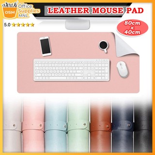 Anti-Slip 80cmx40cm PVC Leather Long Mouse Pad Waterproof Gaming ...