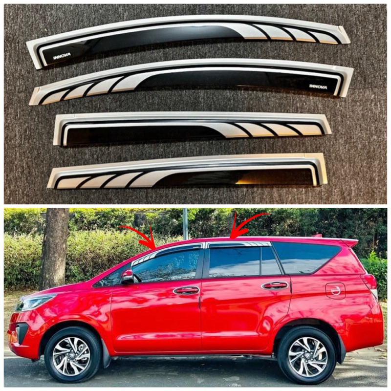 Rain visor innova discount