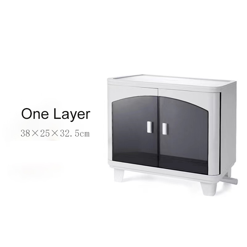 Kitchen Racks Organizer Storage Dish with Drain Tray Rack Shelf