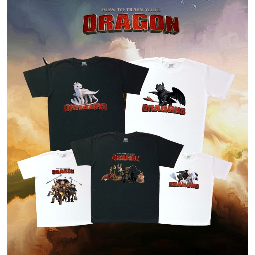 How To Train Your Dragon Kids Shirt Shopee Philippines