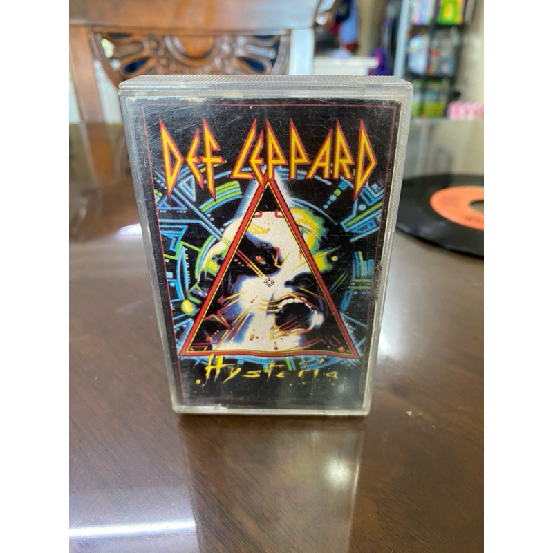 Def Leppard Hysteria Album Philippine Vintage Cassette Tape Used