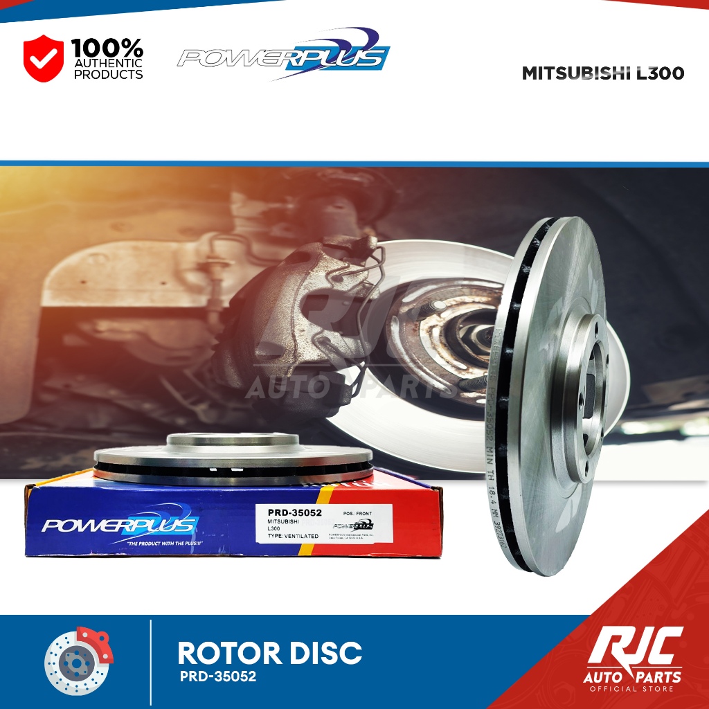 POWER PLUS ROTOR DISC MITSUBISHI L300 PRD-35052 1pc | Shopee Philippines