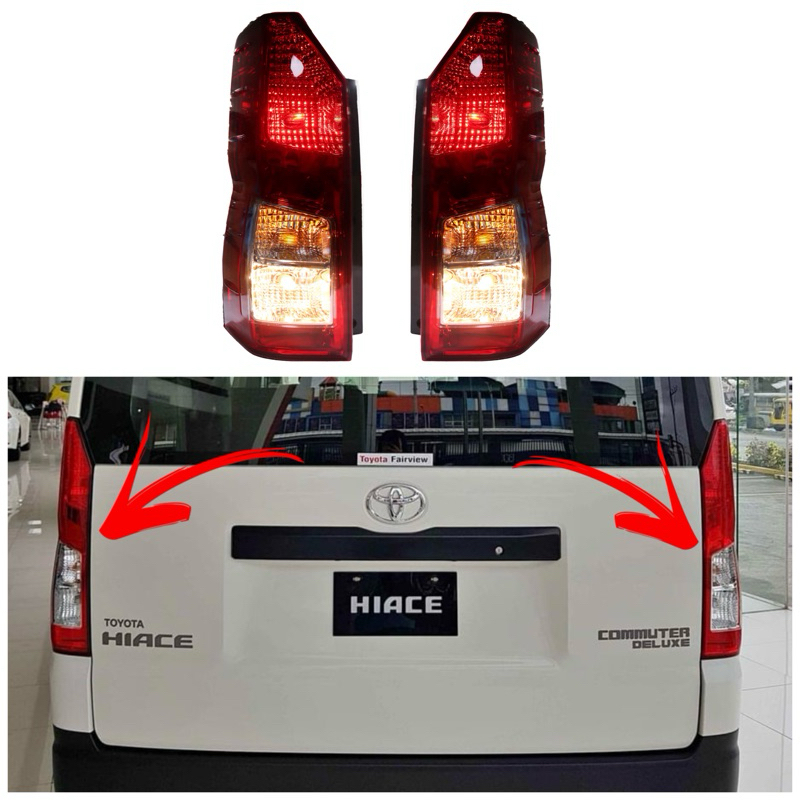 Toyota Hiace Deluxe Commuter GL Grandia Tourer 2019 - 2024 Tail Light ...