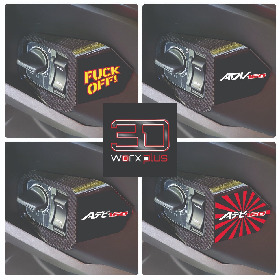 Ignition Key Switch Cover x Lid Protector for ADV 160 (with decal ...