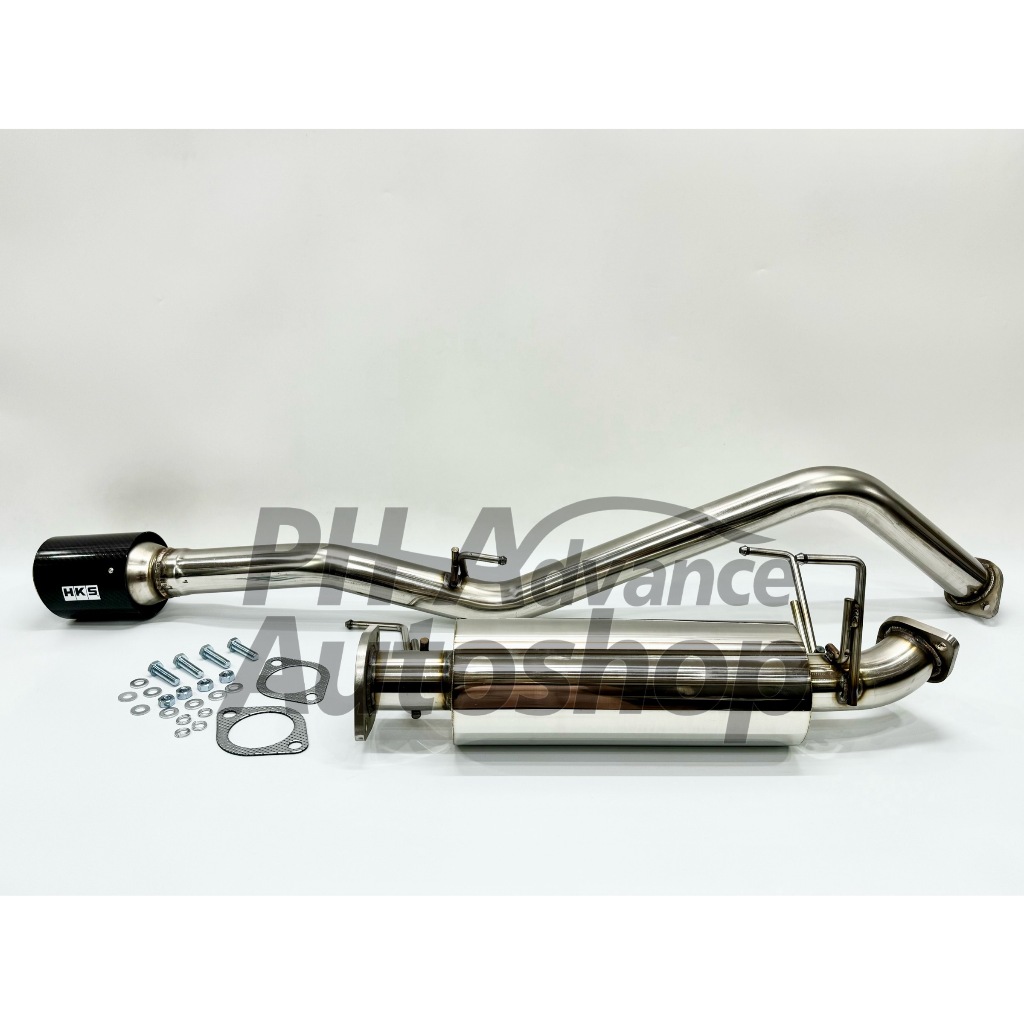 HKS Full Exhaust Pipe Isuzu Dmax 1.9 20212023 / HKS Muffler Assembly